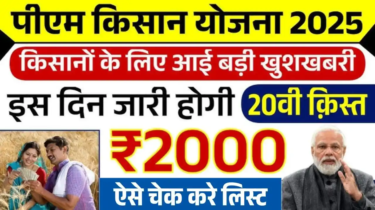 PM Kisan Yojana 20th Installment List