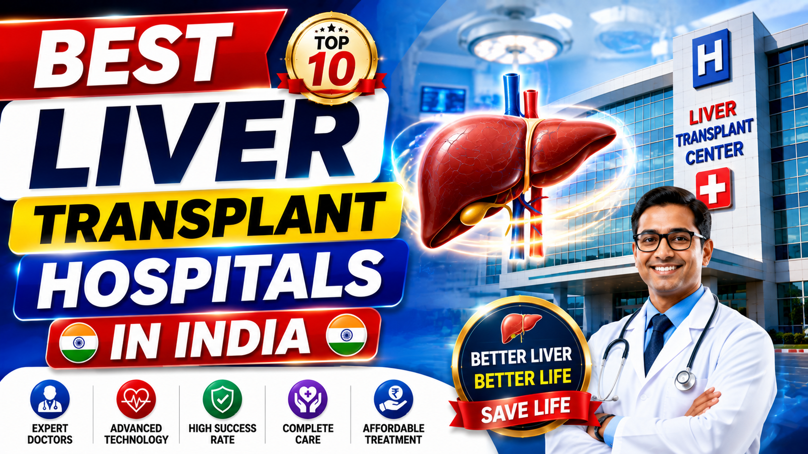 Best Liver Transplant Hospitals in India