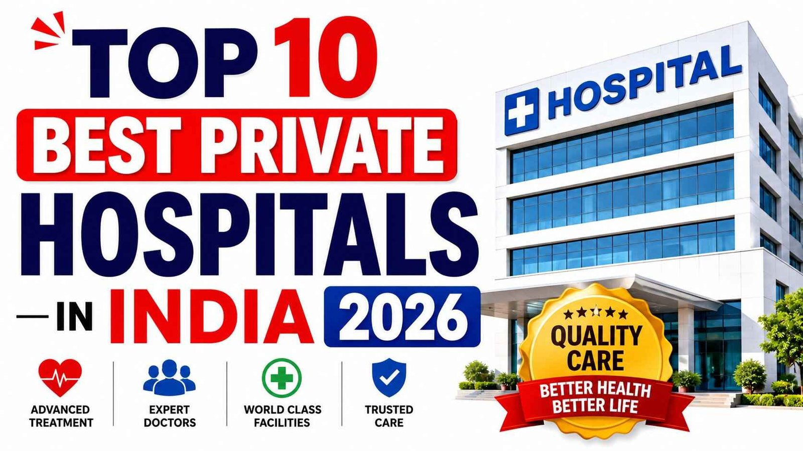 Top 10 Best Private Hospitals in India 2026