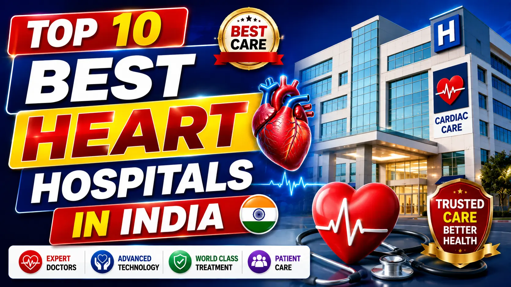 Top Heart Hospitals in India 2026