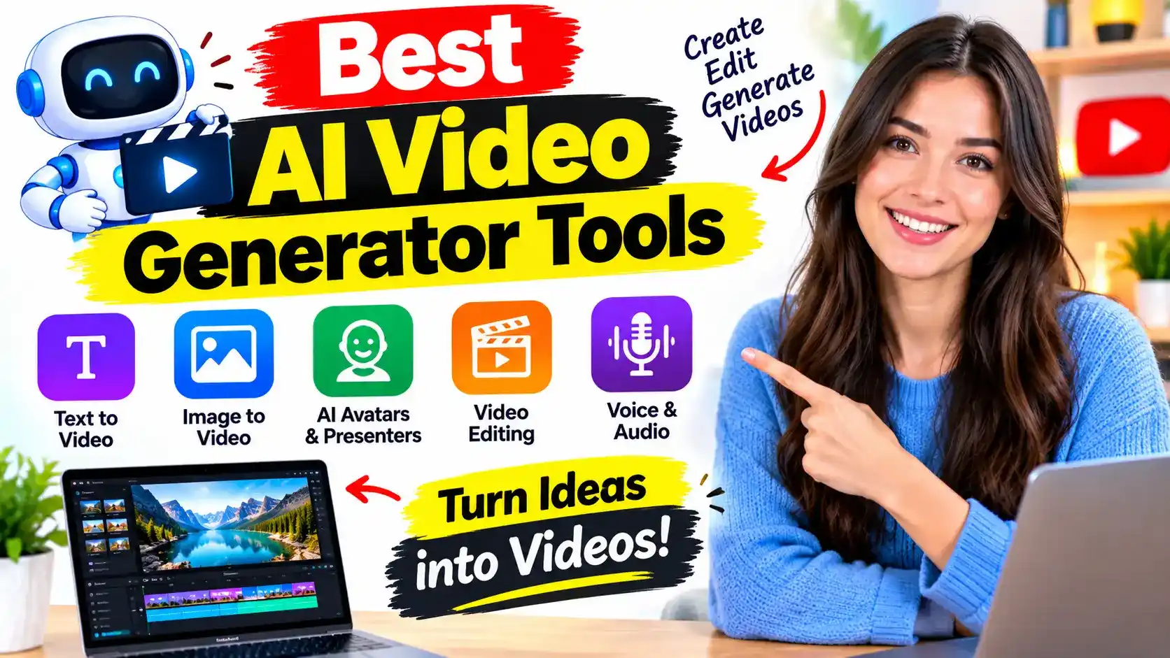 Best AI Video Generator Tools for Creators
